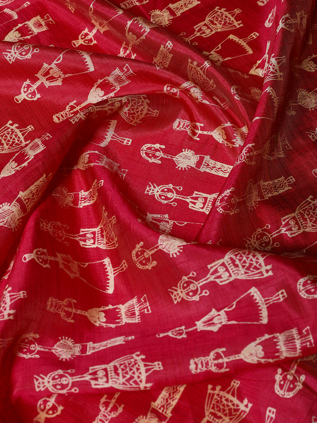 Digital Printed Art Silk Saree