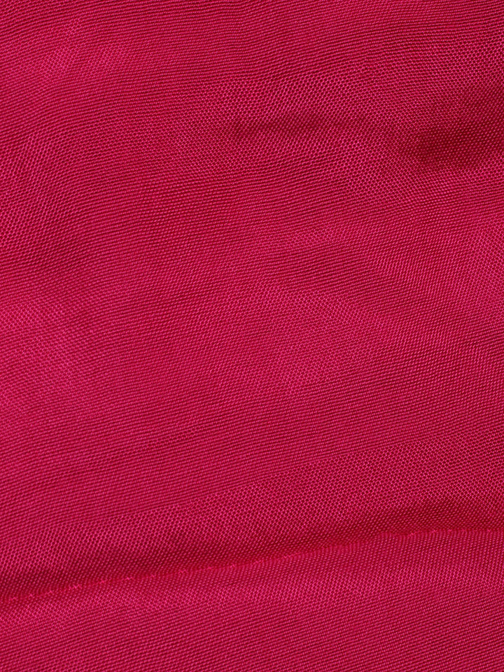 Neck Embroidered Cotton Blend Unstitched Suit With Dupatta