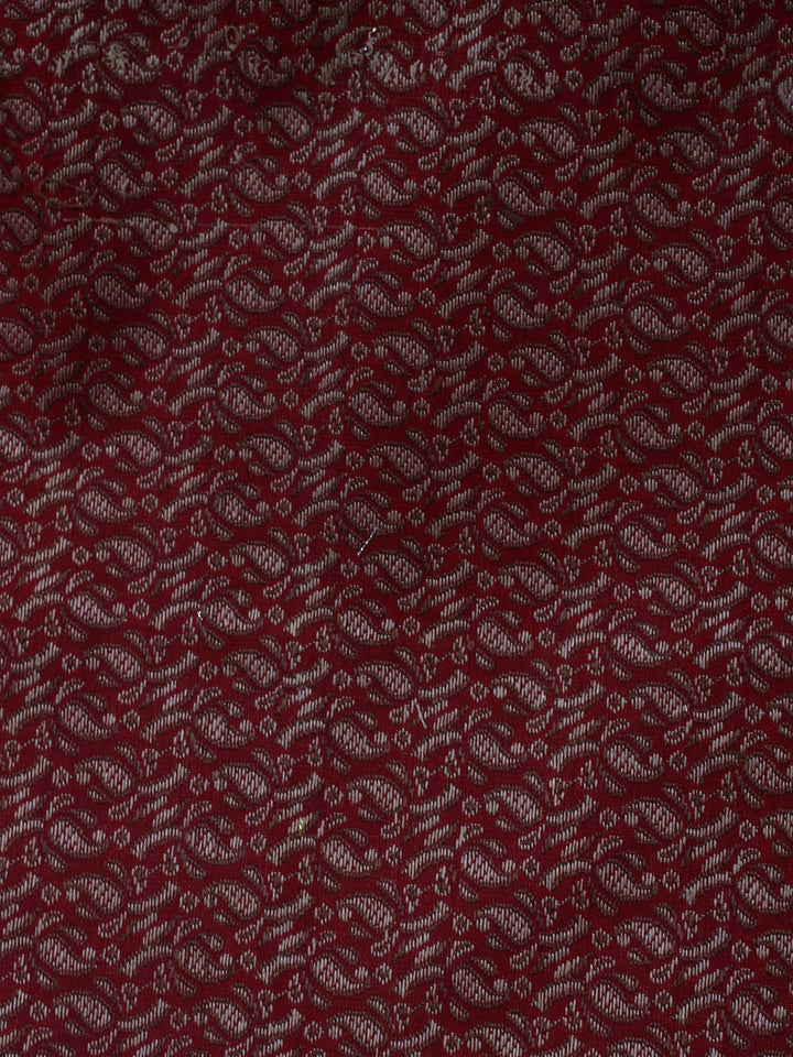 Banarasi Chanderi Unstitched Suit With Dupatta