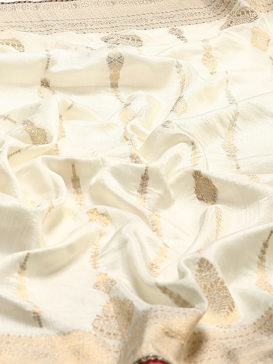 Embroidered Dola Silk Saree