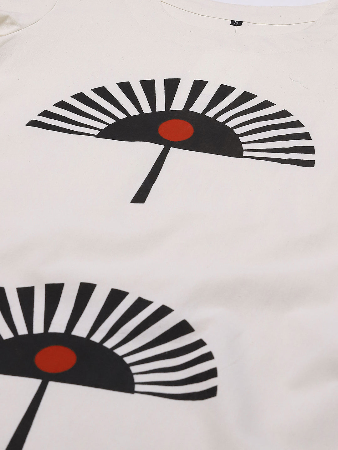 Printed Cotton Blend Kurta With Pants