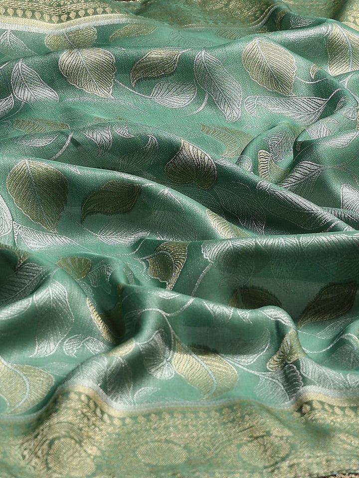 Embroidered Banarasi Saree