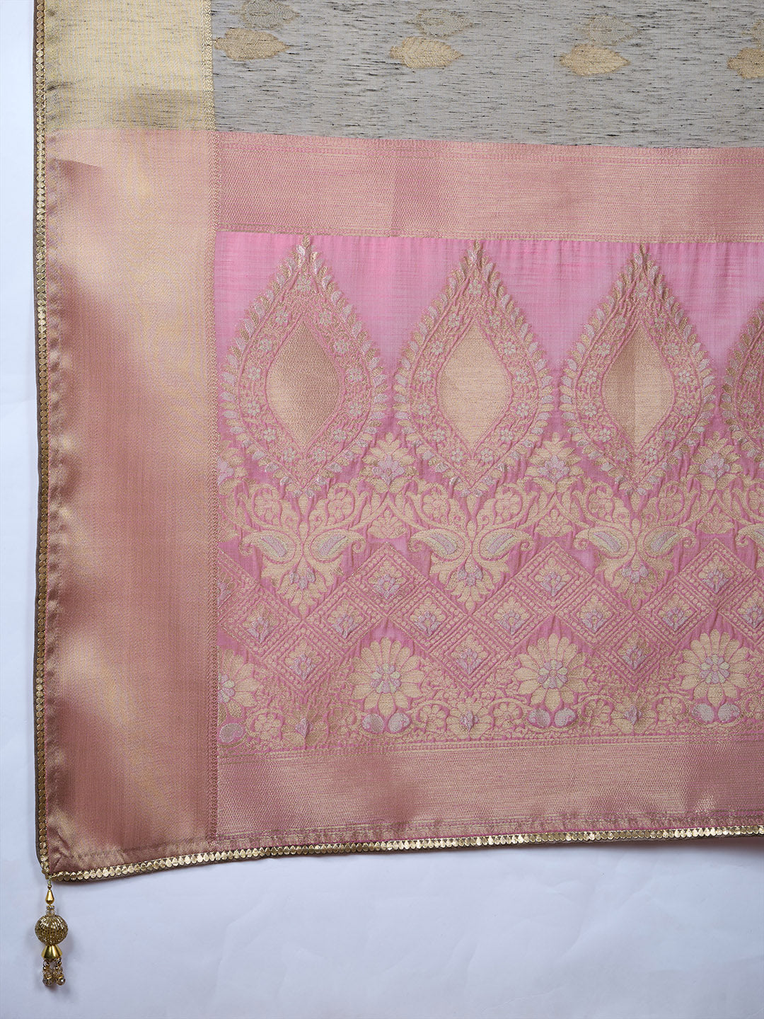 Woven Border Art silk Saree