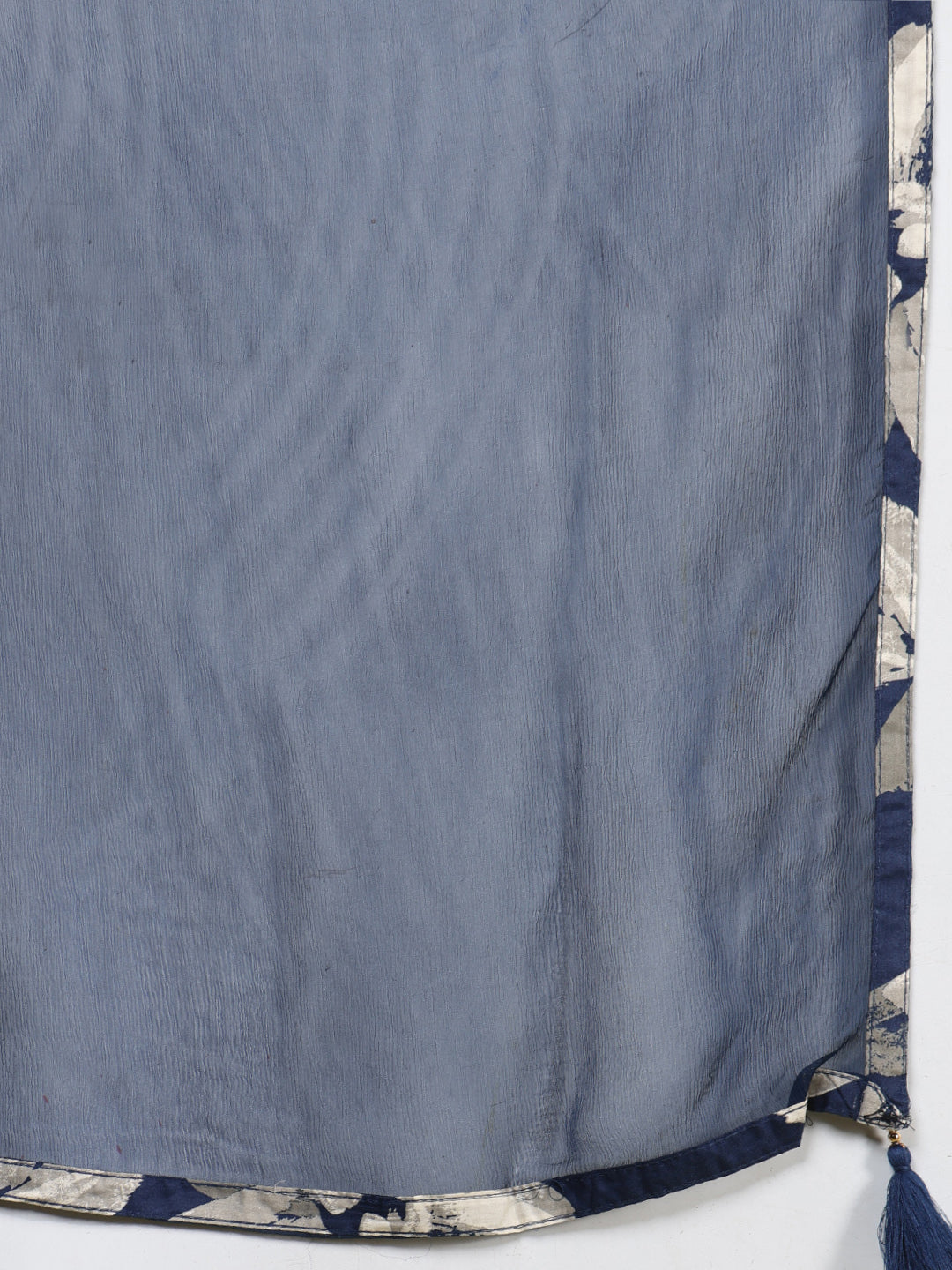 Printed Cotton Blend Kurta With Pants & Dupatta