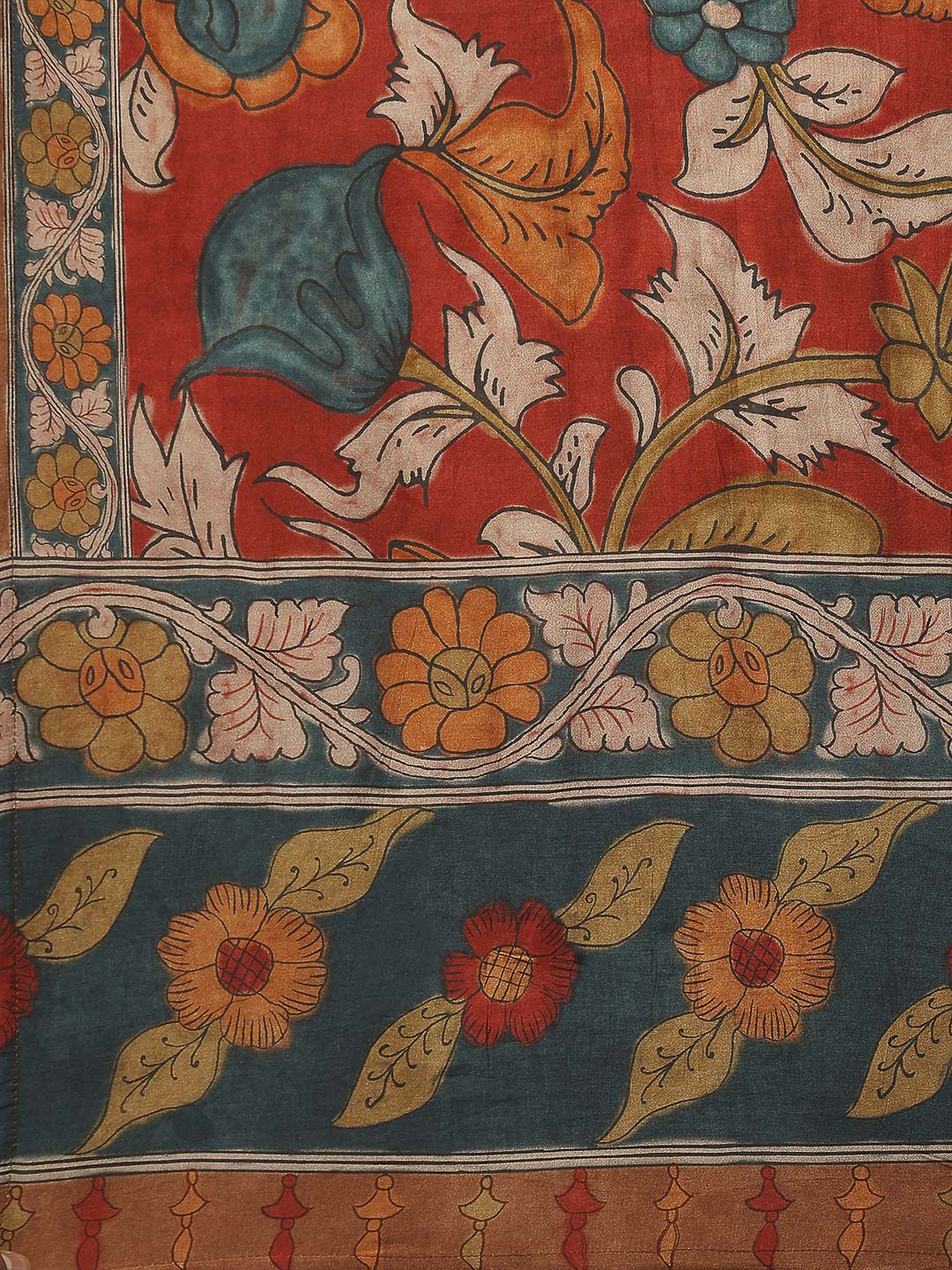 Printed Muslin Kurta With Pant &amp; Dupatta