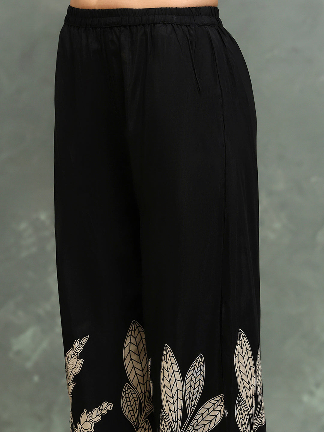 Printed Muslin Kurta With pants