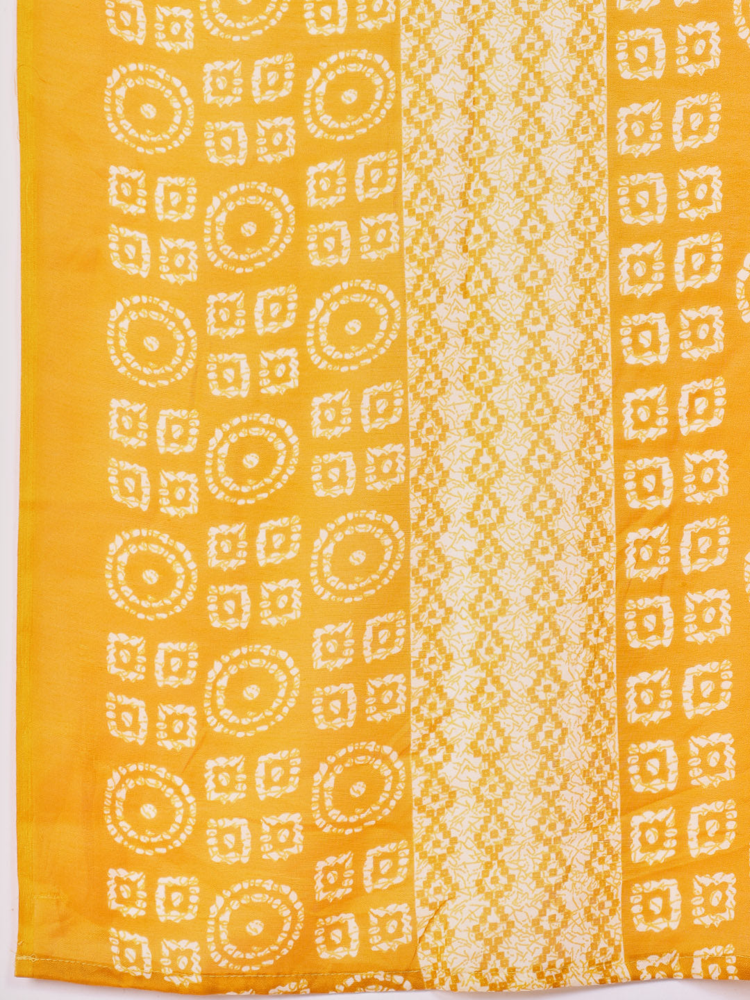 Printed Cotton Blend Kurta With Pants & Dupatta