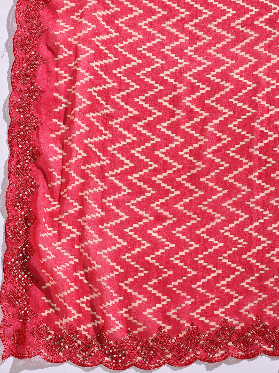 Printed Georgette Saree