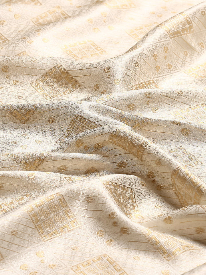 Embroidered Dola Silk Saree