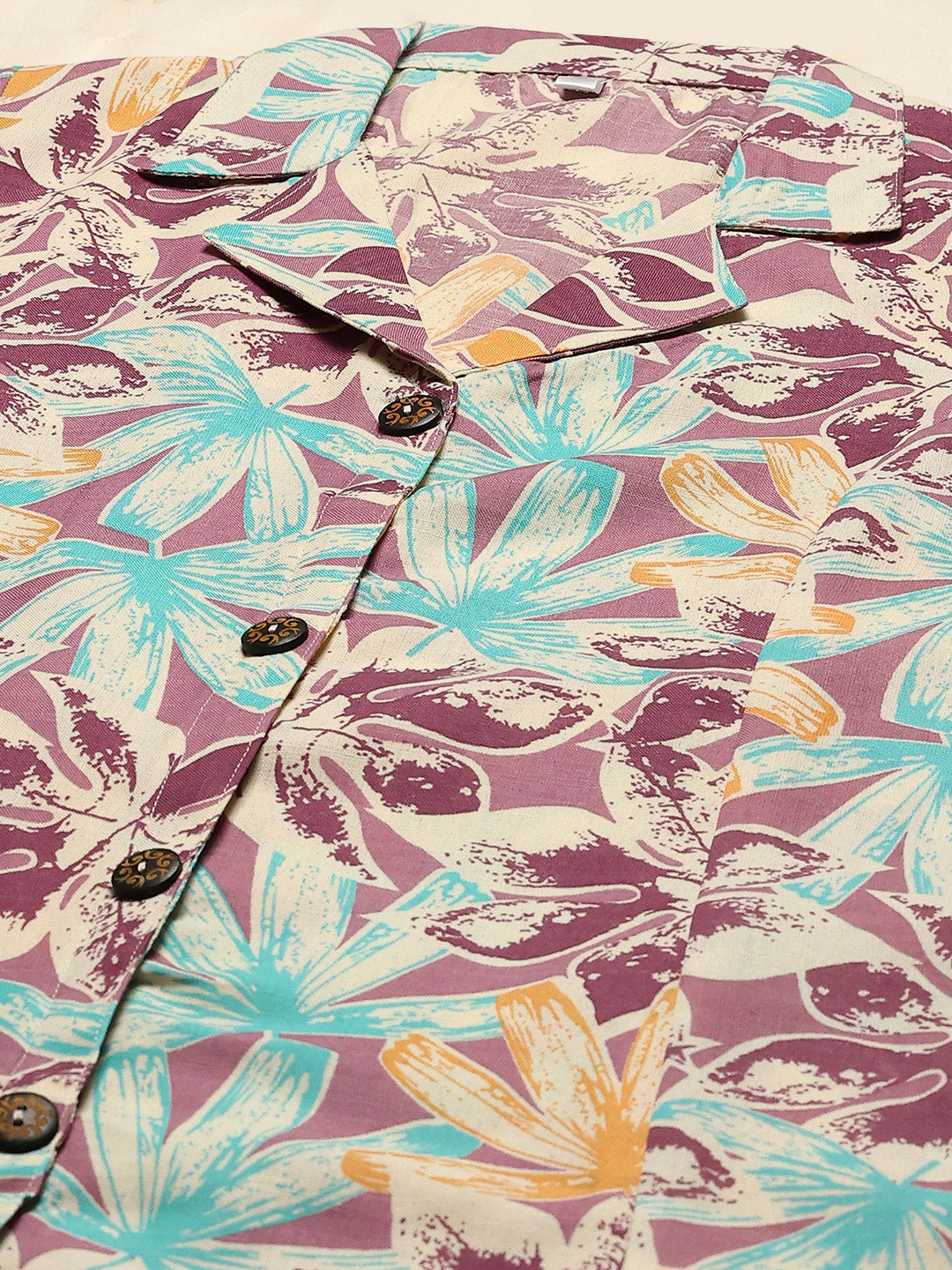 Floral Printed Cotton Kurta