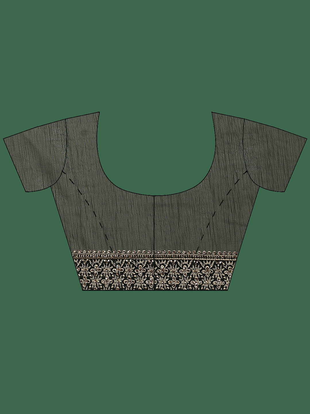 Embroidered Georgette Saree