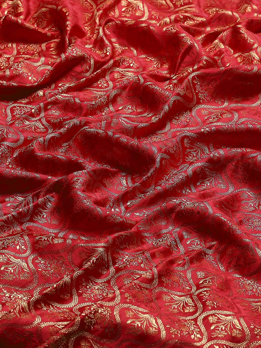 Woven Design Satin Saree