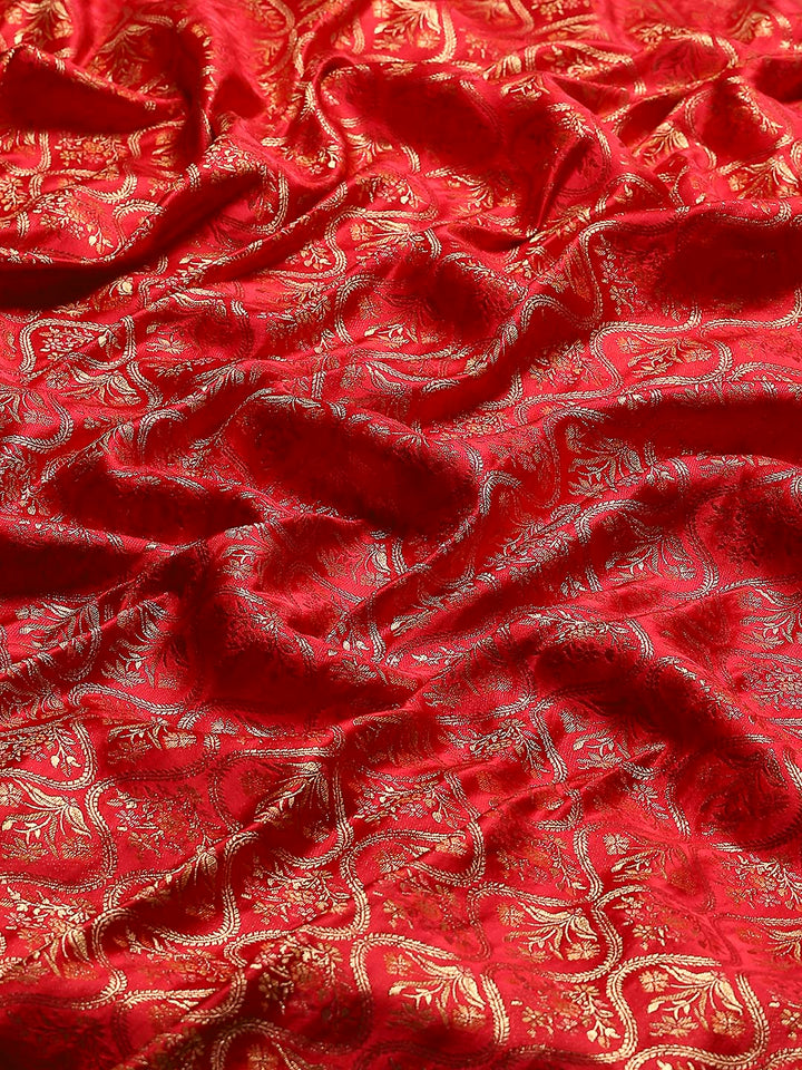 Woven Design Satin Saree
