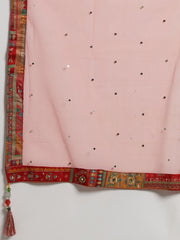 Multi Kali Art Silk Choli With Lehenga & Dupatta