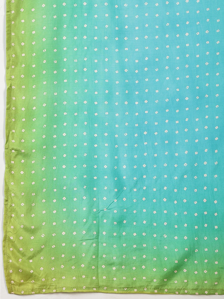 Printed Muslin Kurta With Pant &amp; Dupatta