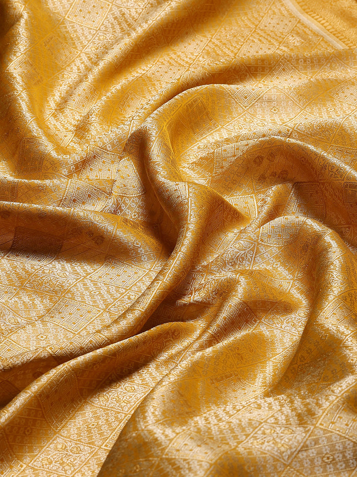 Embroidered Dola Silk Saree