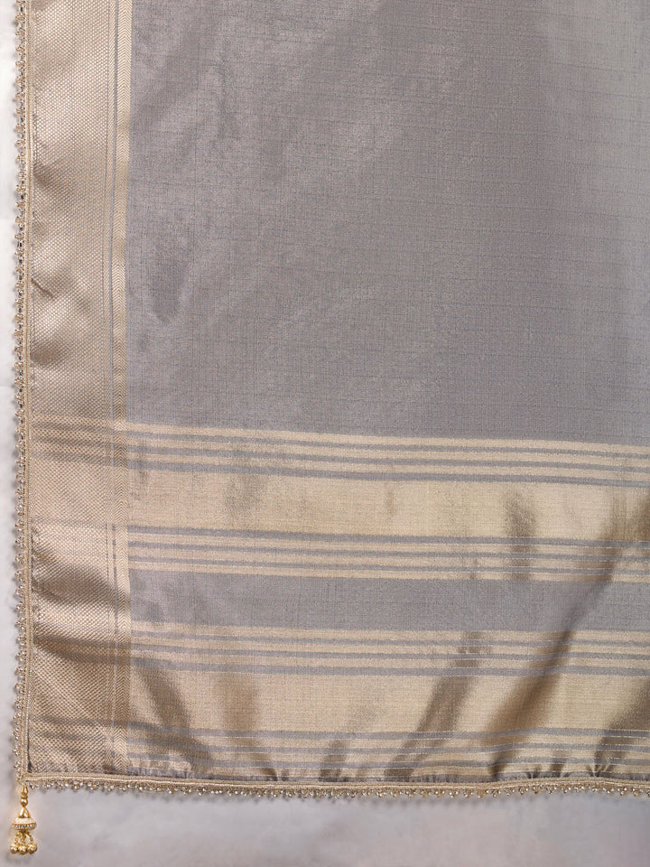 Woven Design Linen Blend Saree