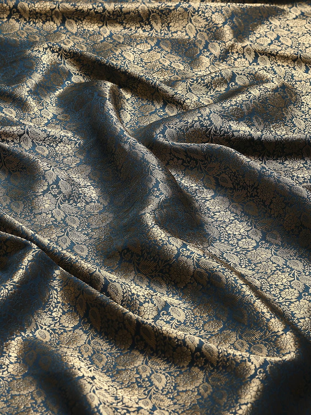 Embroidered Dola Silk Saree