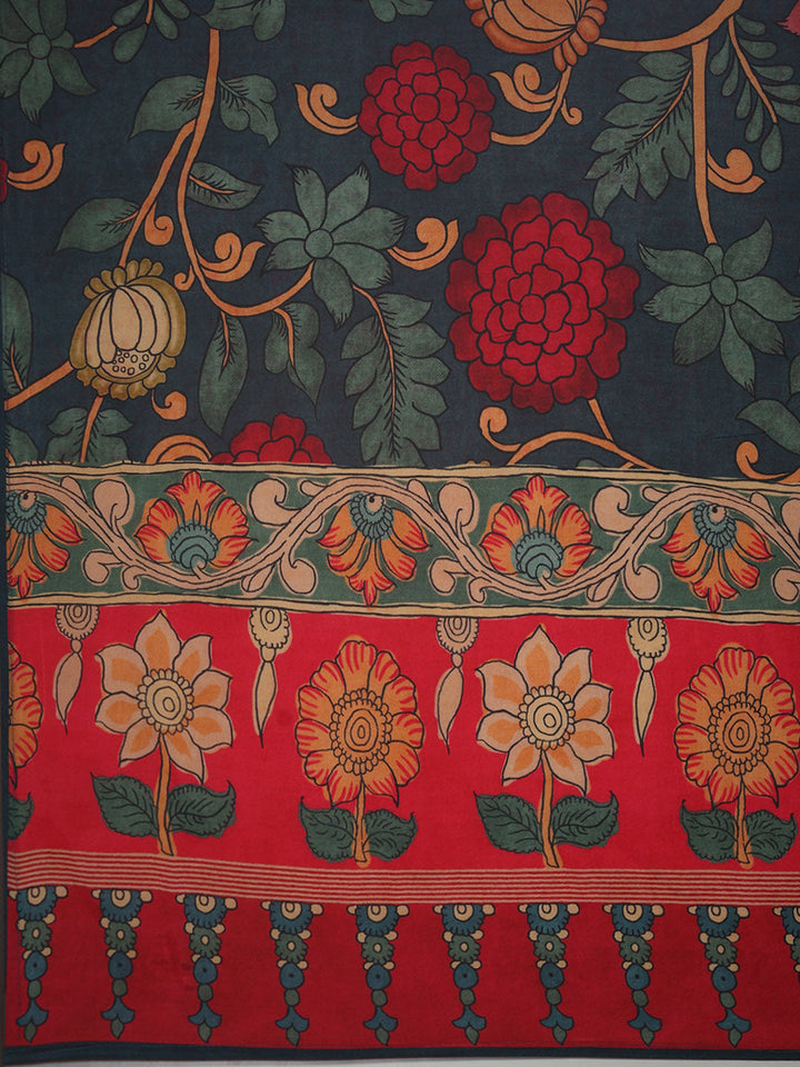 Printed Muslin Kurta With Pant &amp; Dupatta