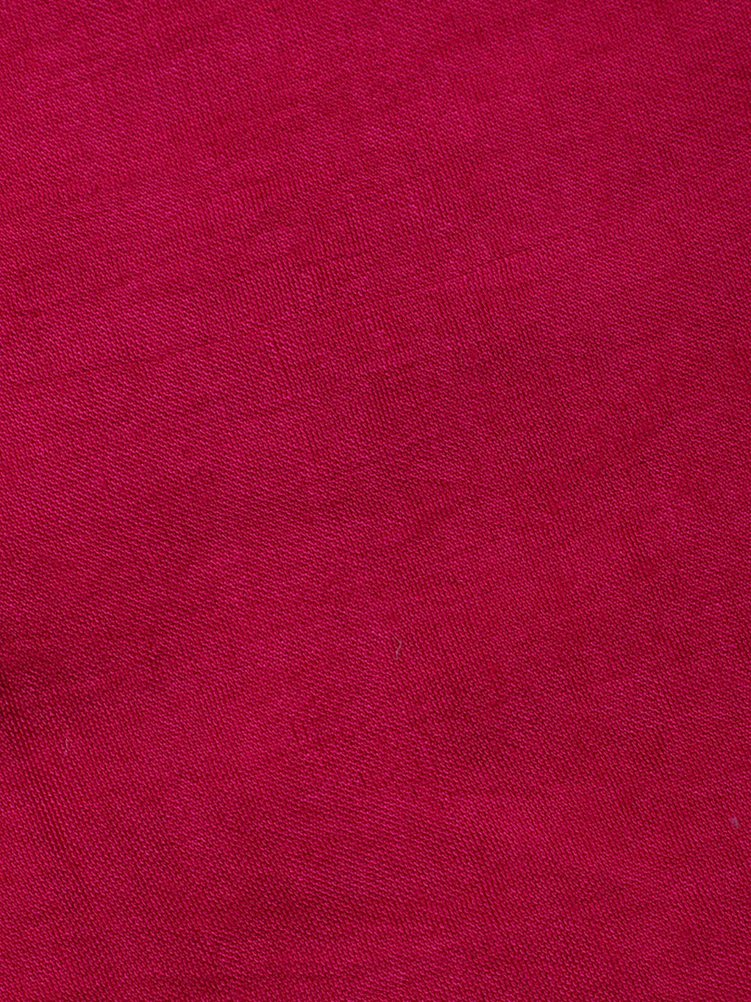 Woven Design Chanderi Unstitched Suit With Pant &amp; Dupatta