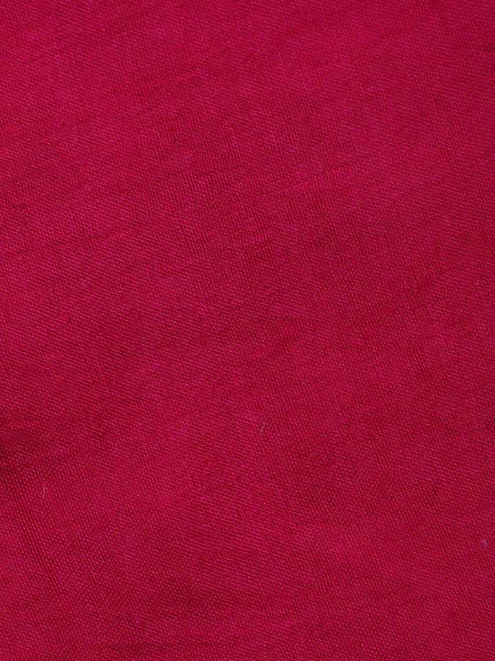 Woven Design Chanderi Unstitched Suit With Pant &amp; Dupatta