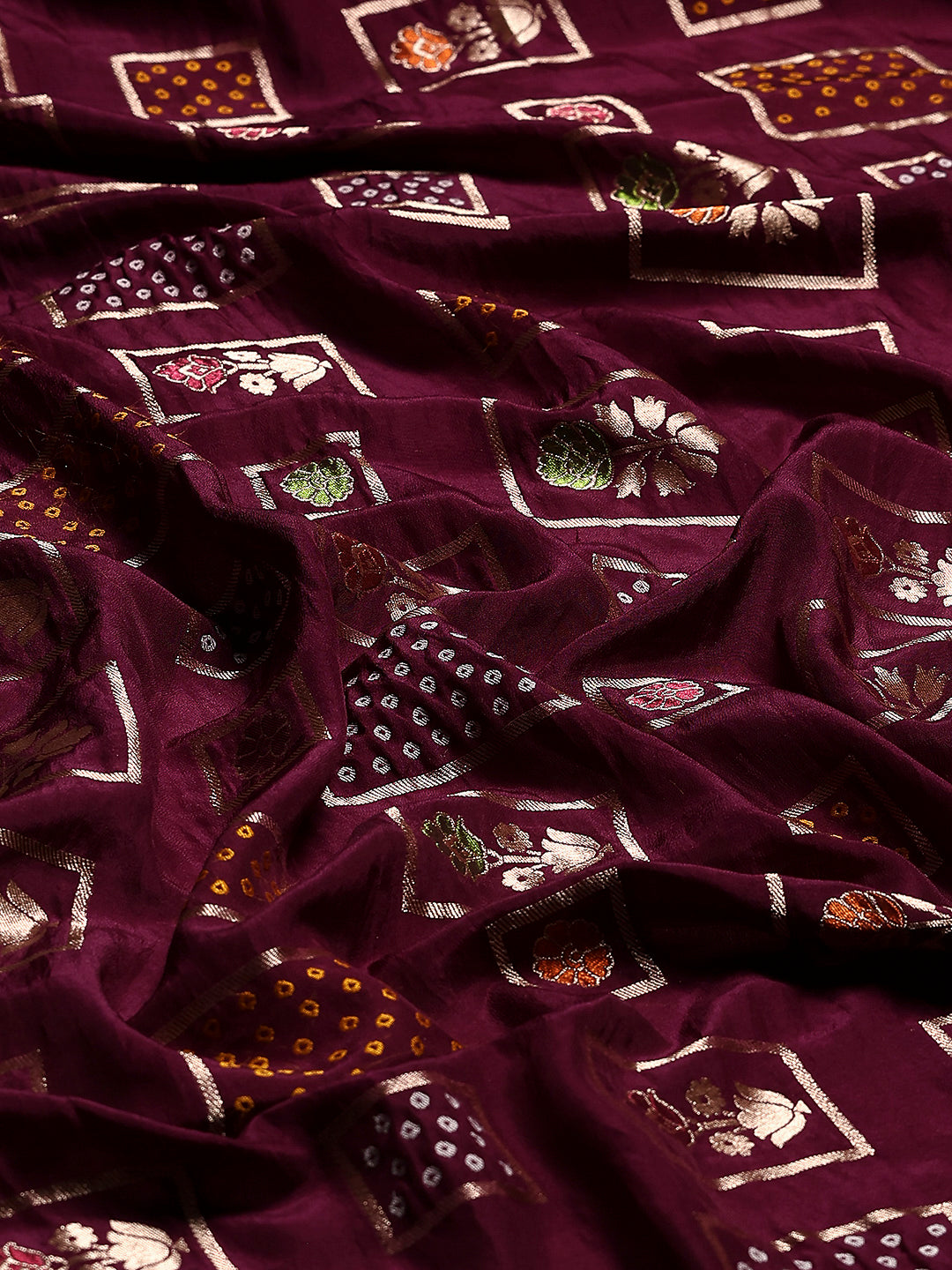 Embroidered Banarasi Saree