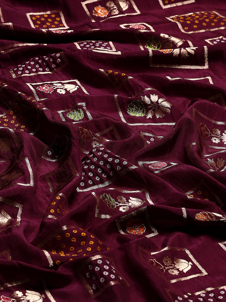 Embroidered Banarasi Saree