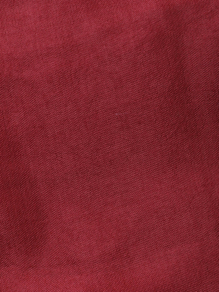 Embroidered Chanderi Unstitched Suit With Pant &amp; Dupatta