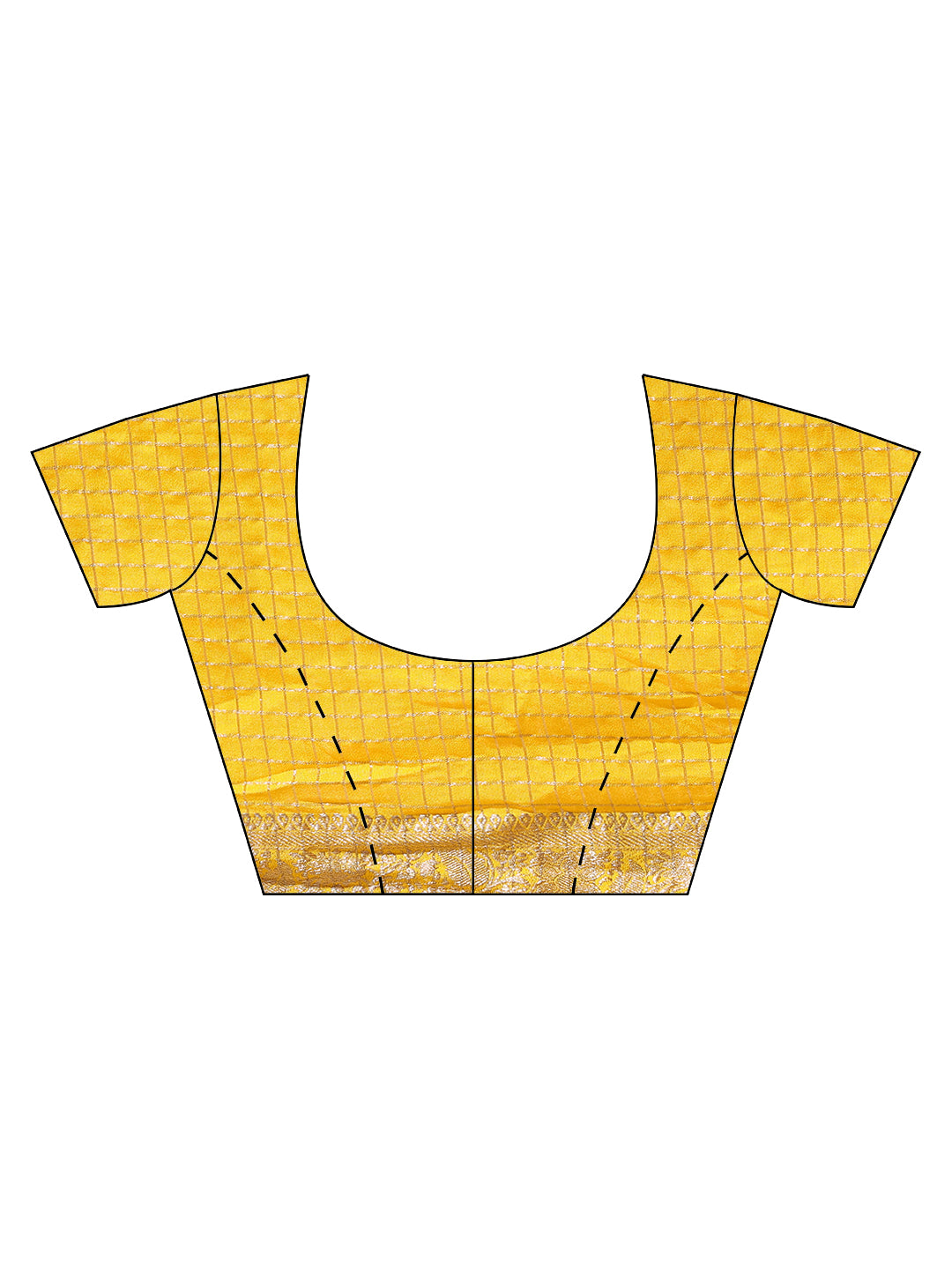 Zaari Jaal Tussar Saree
