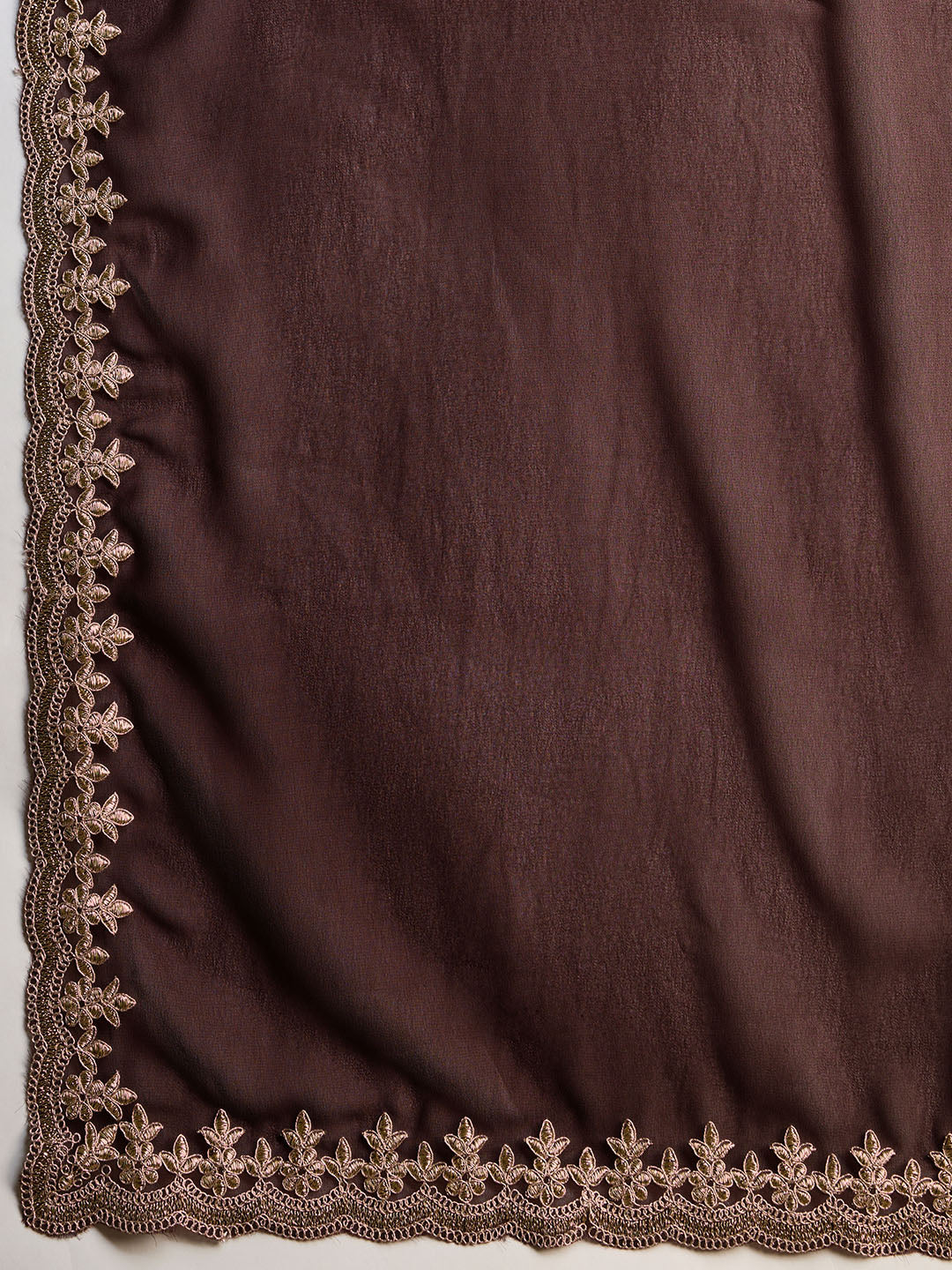 Georgette Embroidered Saree
