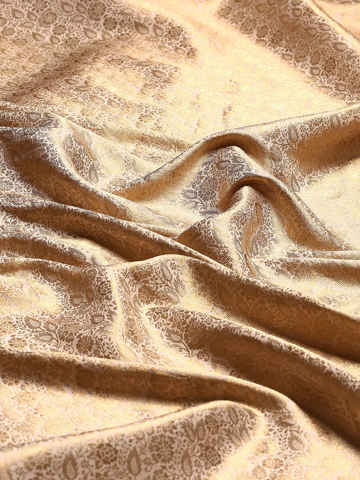 Embroidered Dola Silk Saree
