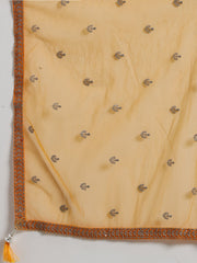Embroidered Crepe Choli With Lehenga & Dupatta