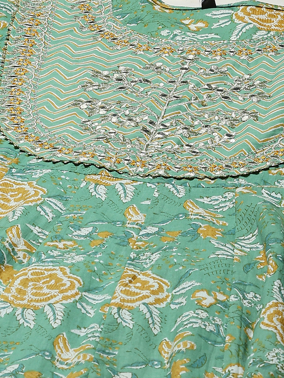 Printed Cotton Blend Kurta