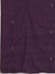Resham Embroidered Cotton Kurta With Pants & Dupatta