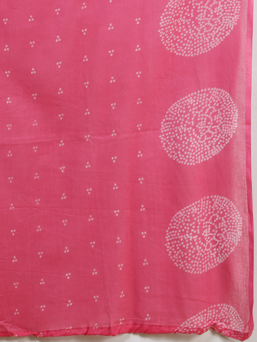 Printed Cotton Blend Kurta With Pants &amp; Dupatta