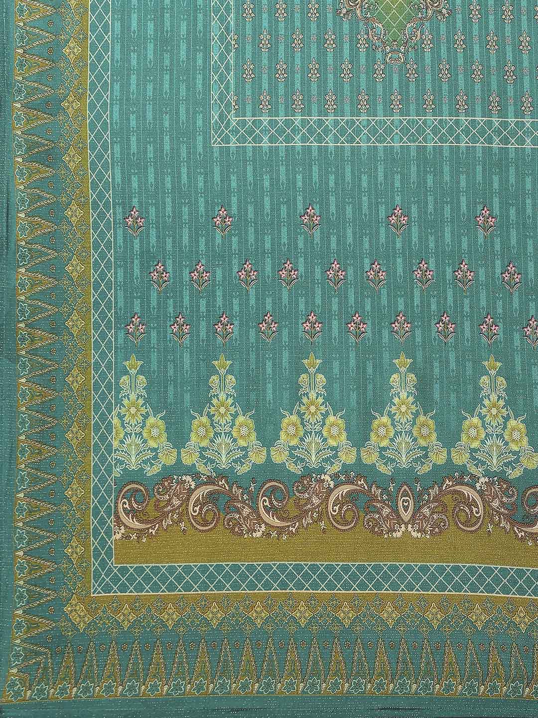 Embroidered Muslin Kurta With Pant &amp; Dupatta