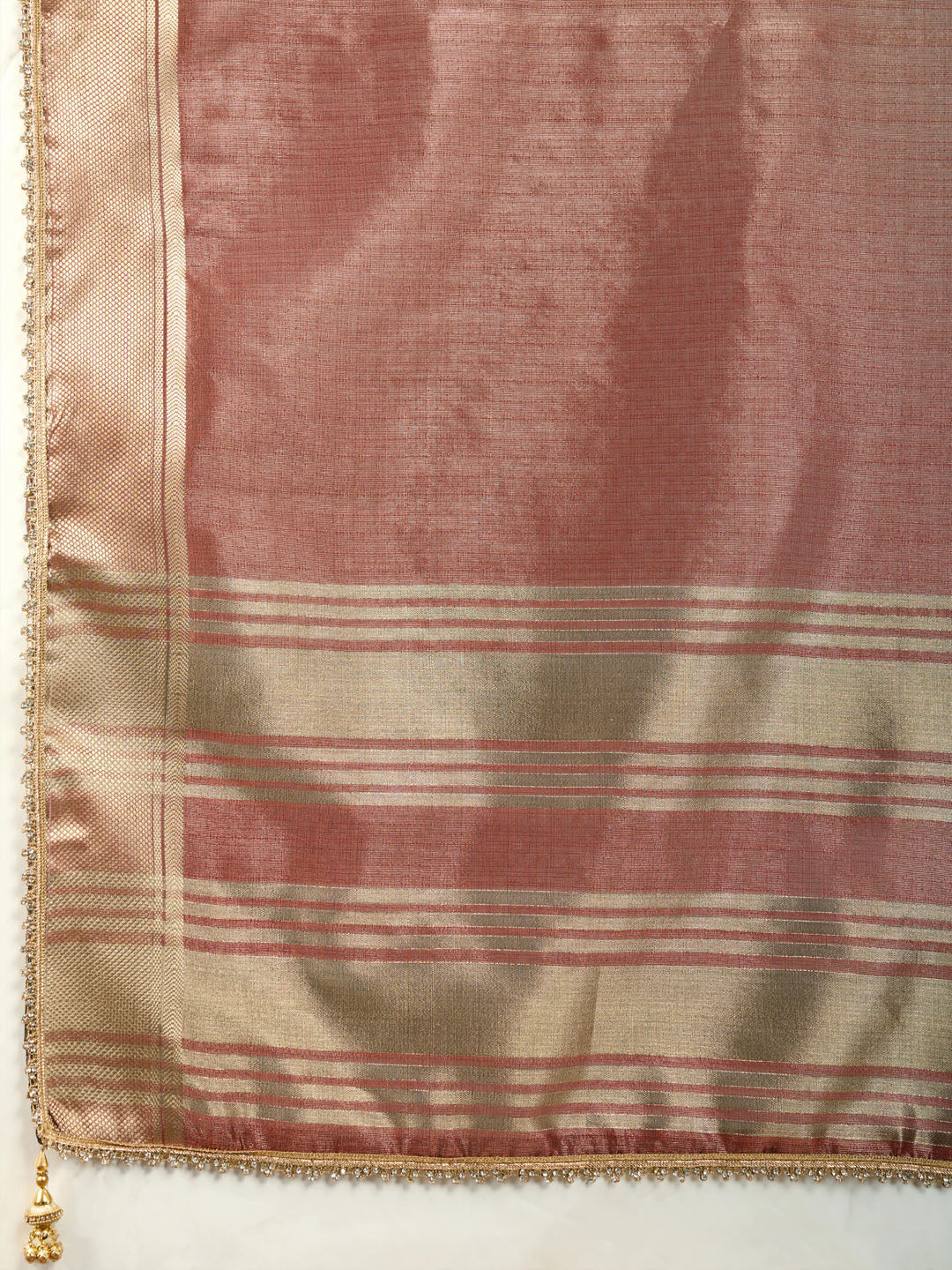 Woven Design Linen Blend Saree