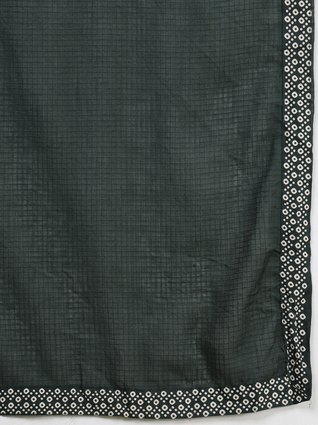 Printed Cotton Blend Kurta With Pants &amp; Dupatta