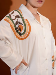 Printed Cotton Blend Shirt
