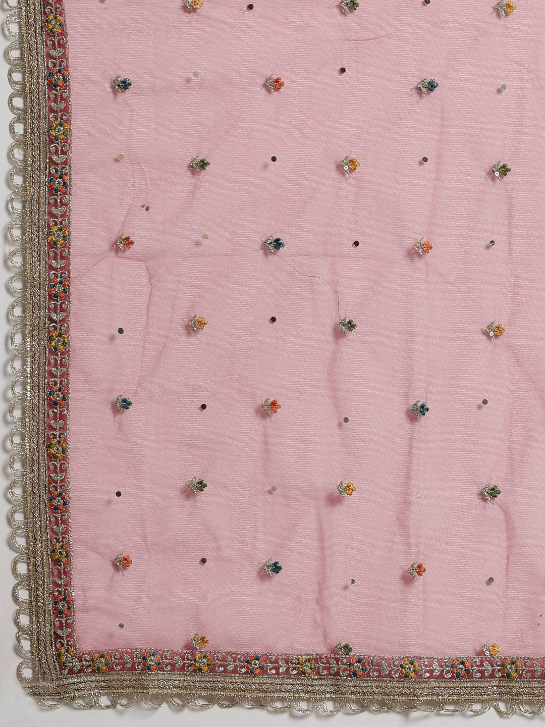 Multi Kali Art Silk Choli With Lehenga &amp; Dupatta