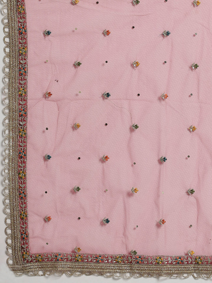 Multi Kali Art Silk Choli With Lehenga &amp; Dupatta