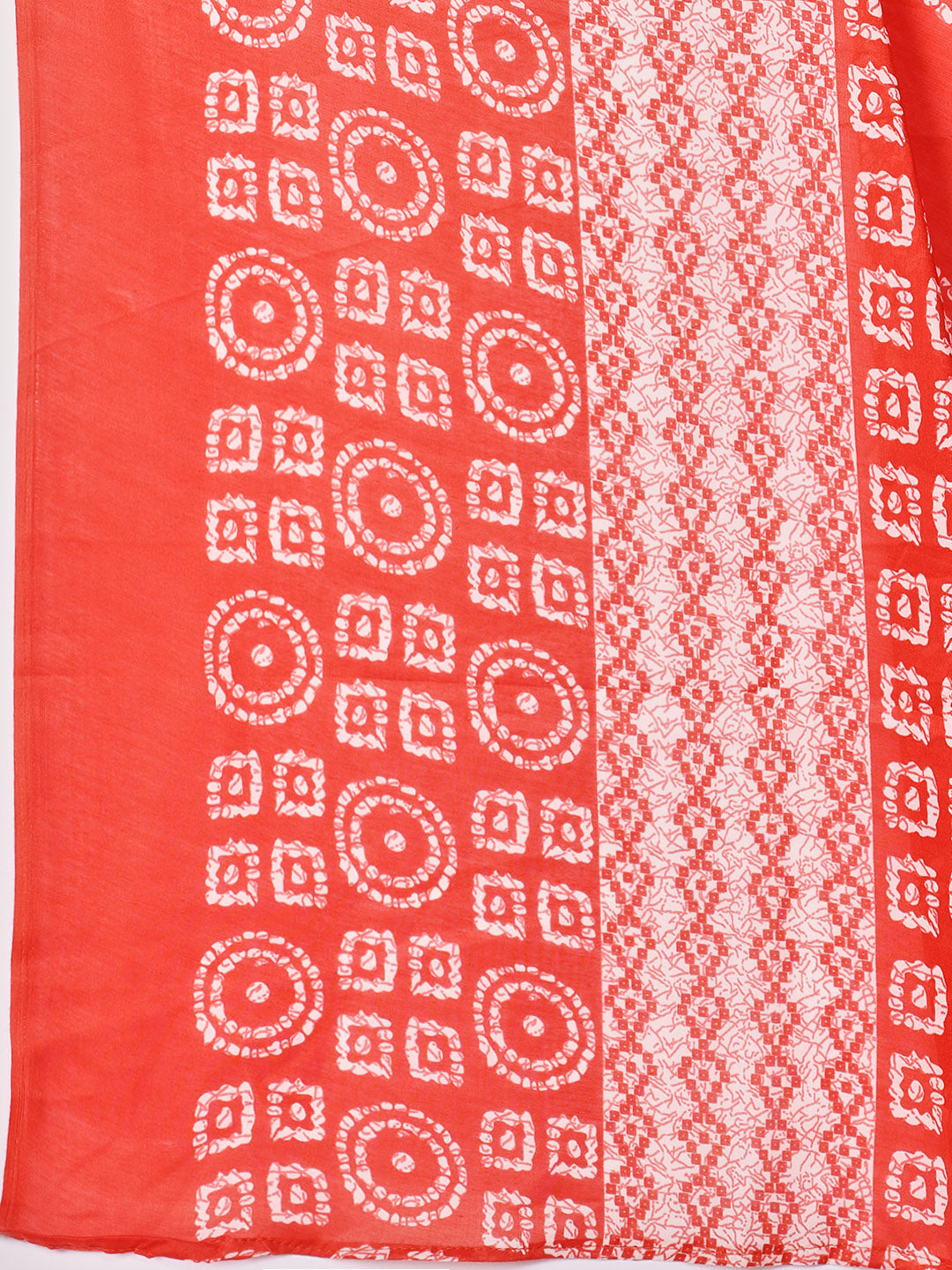 Printed Cotton Blend Kurta With Pants & Dupatta