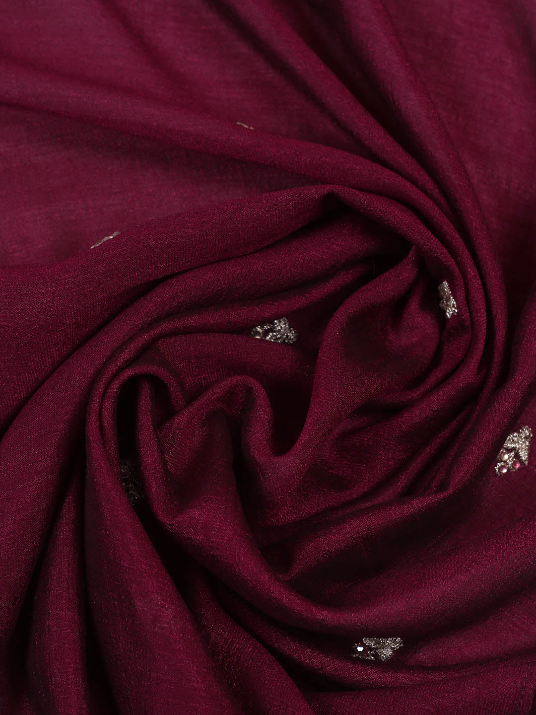 Embroidered Art Silk Kurta With Pant &amp; Dupatta