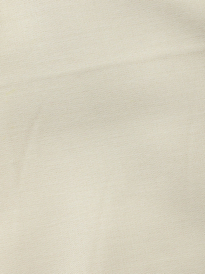 Embroidered Cotton Blend Unstitched Suit With Pant &amp; Dupatta