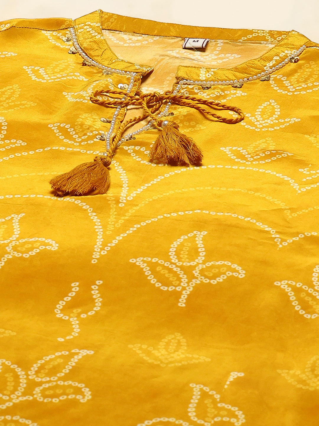Printed Crepe Kurta With pants