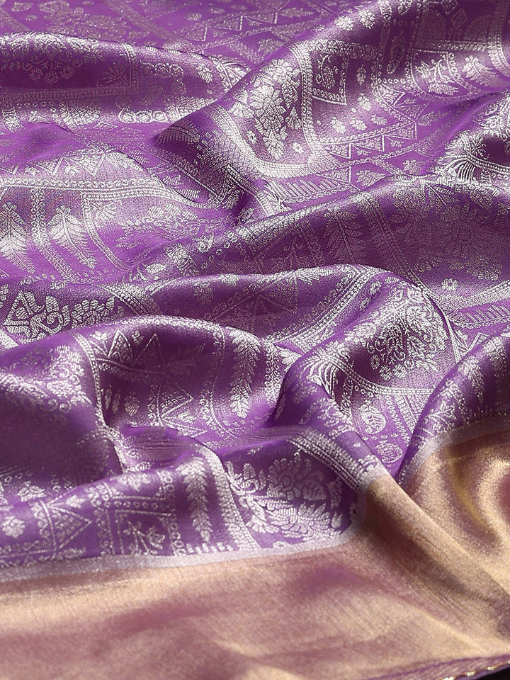 Embroidered Banarasi Saree