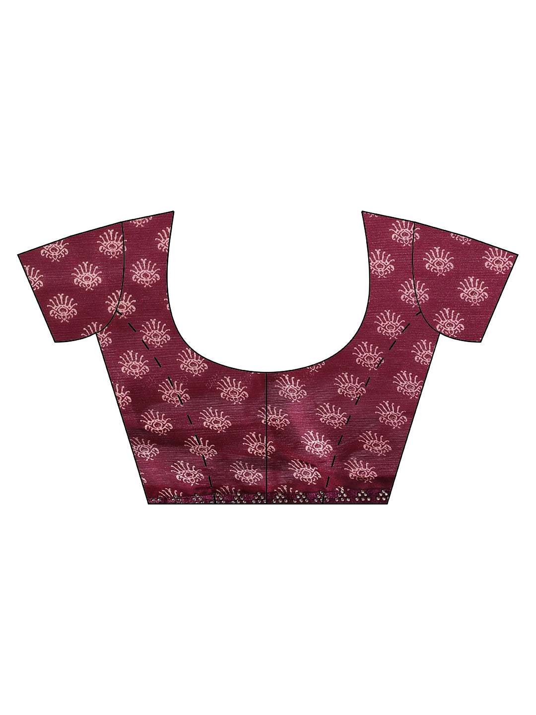 Floral Printed Georgette Saree