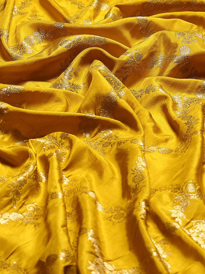 Embroidered Dola Silk Saree