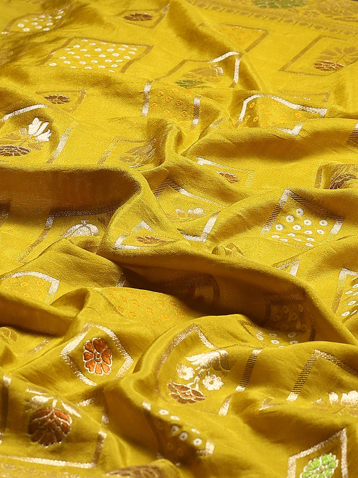 Embroidered Banarasi Saree