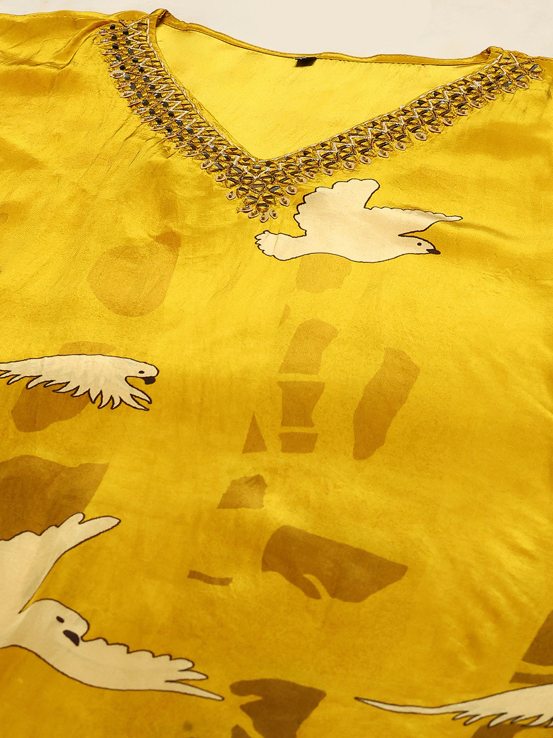 Printed Crepe Kurta With pants